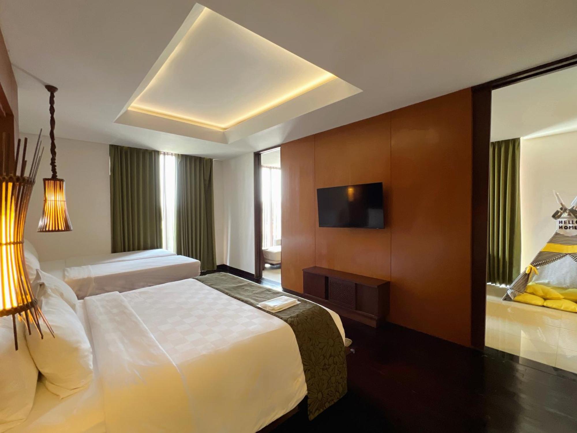 Suite Keluarga dengan Pemandangan Kota